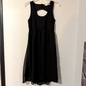 Pins & Needles Black Sleeveless Flowy Dress size 0